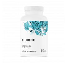Витамин С с флавоноидами, Thorne Research, Vitamin C with Flavonoids, 90 капсул